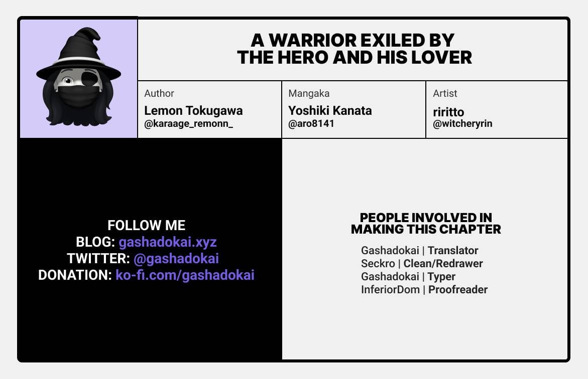 A warrior exiled by the hero and his lover Chapter 18.5 15